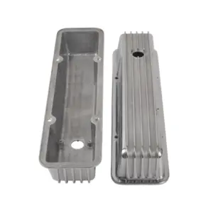 Tall Alum Finned Valve Cover 1958-86 SBC
