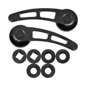 Mastodon Billet Car Door Handle Black Anodized