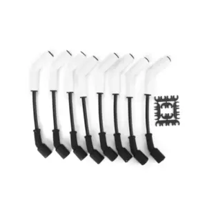 8mm LS 8" Ignition Wire with 180 Degree Plug Boots