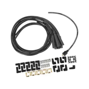 Mastodon Universal Ignition Wire Set 8.5mm 180 Deg - Black