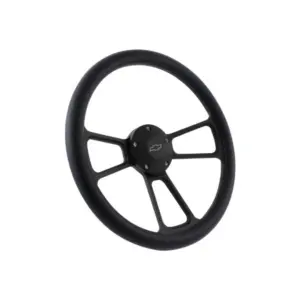 Mastodon 14 Black Spoke Full Wrap Steering Wheel