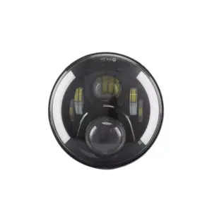 7 inch led headlight high low beam DRL amber turning signal