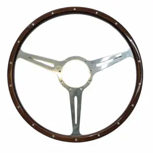 Classic 17″ 18 rivet steering wheel 9 Hole Mastodon