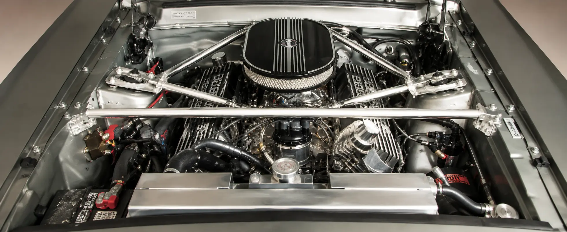Engine top view