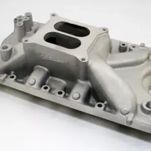 Mastodon Intake Manifold, Dual Plane Aluminum,SBF