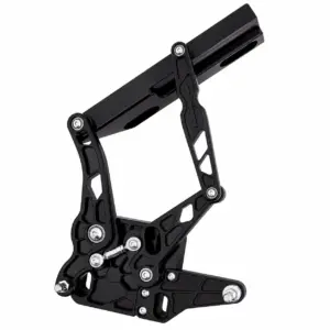 1967-1970 Mustang Billet Black Hood Hinges