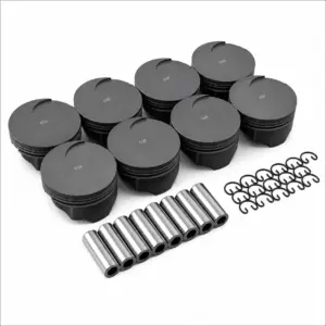 Speedmaster Ford 351C-4.030" 1.100" 0.927" Flat Top Hyper Pistons Coated