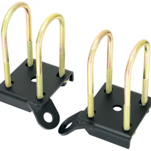 Mastodon Spring Plates 3U bolts, 65-73 Mustang