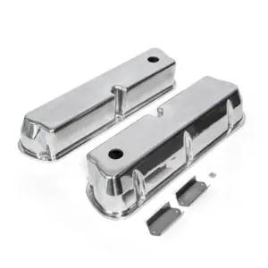 Mastodon Casting Valve Covers For SB Ford 289/302 Polished