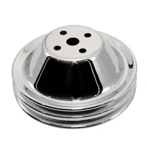Mastodon Crankshaft Pulley 1-Groove LWP SBC Aluminium
