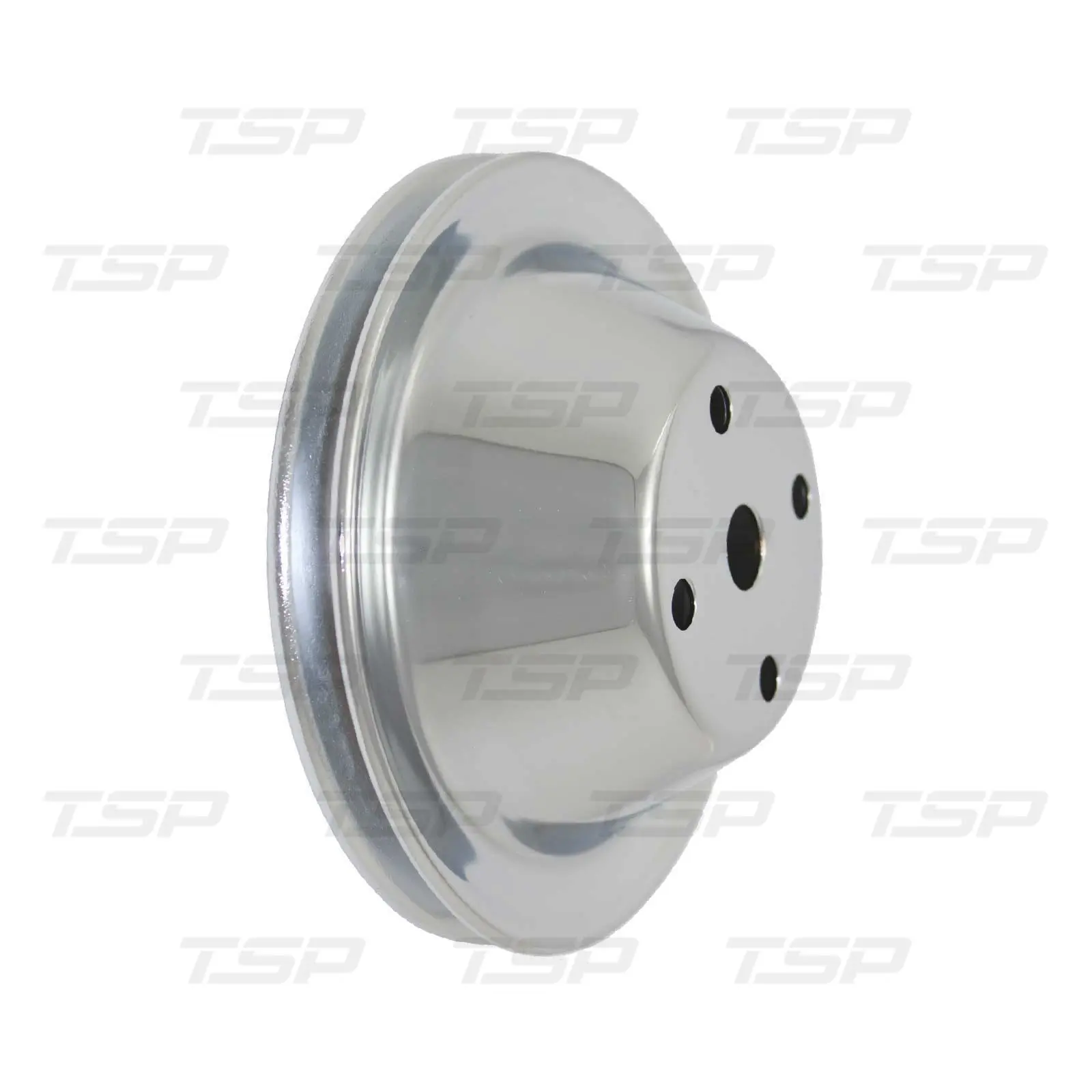 Mastodon SBC Upper Long Water Pump Pulley Single Groove