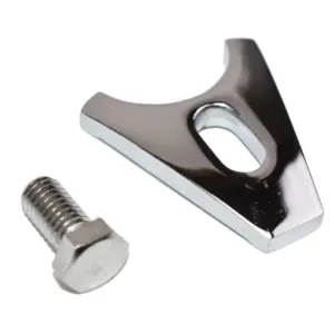 Mastodon Chrome Distributor Hold Down Clamps Kit SBC/BBC