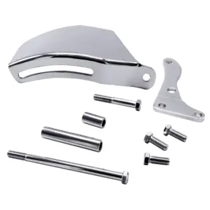 Mastodon Chrome Low Mount Alternator Bracket SBC